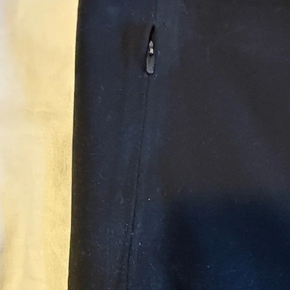 Womens' Black Stretch Flared Pants - Comfortable Everyday Bottoms - Picture 3 of 4